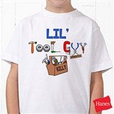Lil Tool Guy© White Youth T-Shirt - 4702-YWT