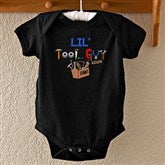 Lil Tool Guy Black Baby Bodysuit - 4702-IBT