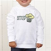 Stud Muffin©- Toddler Hooded Sweatshirt - 4813-THS