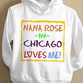 Somebody Loves Me©- Toddler Hooded Sweatshirt - 4814-THS