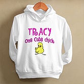 Cute Chick© Toddler Hooded Sweatshirt - 4824THS
