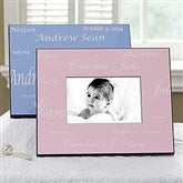 New Arrival Personalized Baby Frame-Solid - 5108-S