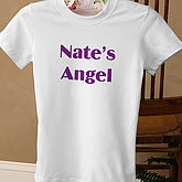 You Name It Ladies White Fitted Tee - 5278-LF
