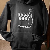 King Pin© Adult Hooded Sweatshirt - 5418AS