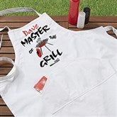 Master Of The Grill Personalized Adult Apron - 5428-A