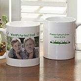 Par-fect Dad Personalized Golf Photo Mug- 11 oz. - 5474-S