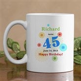 Confetti Birthday Personalized Mug- 11 oz. - 5528-S