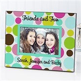 Crazy For Polka Dots Personalized Photo Frame - 5644