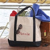 The Deluxe Weekender Name Embroidered Tote - 5673-N