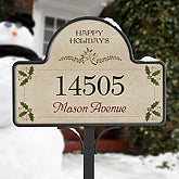 Season's Greetings- Yard Stake With Magnet - 5696-S