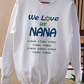 We Love You Judaica Adult Sweatshirt - 5702S