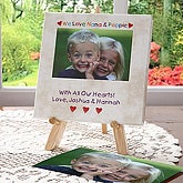 Personalized Photo Message Canvas Art - 5845