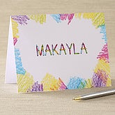 Crayon Time© Note Cards & Envelopes - 5848-N