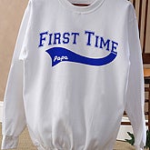 First Time Grandparent Sweatshirt - 5858SW