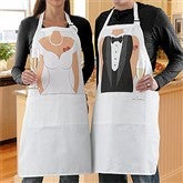 Mr. & Mrs. Personalized Apron Set - 5868-SET
