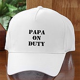 On Duty Personalized Hat - 5883H