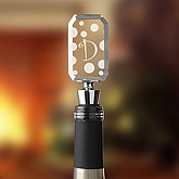 Dot To Dot Engraved Wine Stopper - 5954