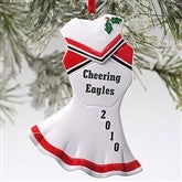 Cheerleader Ornament- Red Outfit - 5979-RD
