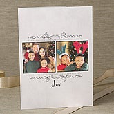 Much Joy© Photo Cards & Envelopes - Two Photos - 6069-C2