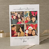Much Joy© Photo Cards & Envelopes - Four Photos - 6069-C4