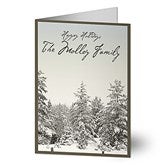 Winter Wonderland Personalized Christmas Cards - 6078-C