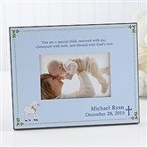 Christened With Faith© Personalized Frame - 6110