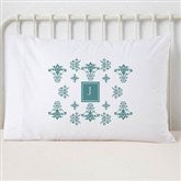 Damask Personalized Pillowcase - 6142-N
