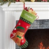 Gingerbread Boy- Christmas Family Stocking - 6316-GB