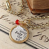Birthstone Necklace- July - 6341-JU