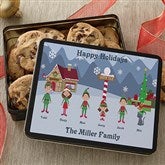 Winter Family Personalized Gift Tin - 6367-1