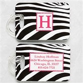 6 Designs Personalized Luggage Tag 2 Pc Set - 6391