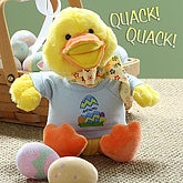 Personalized Quacking Easter Duck- Boy - 6614-B