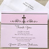 Precious Prayer Thank You Cards- Pink - 6665-P