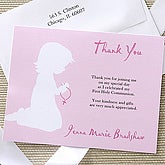 Blessed Occasion Thank You Card - Pink - 6668-P