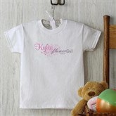 Personalized Flower Girl Youth Tee - 6721YT