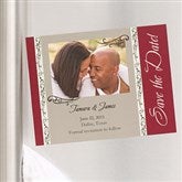 Filigree Save The Date Photo Magnets - 6736-M