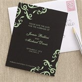 Elegant Custom Save The Date Cards - 6739-C