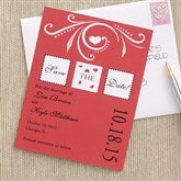 One Love Custom Save The Date Cards - 6740-C