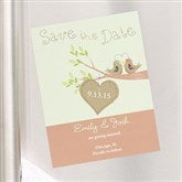 Love Birds Custom Save The Date Magnets - 6754-M