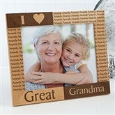 Great Grandparent Personalized Frame- 8x10 - 6788-L