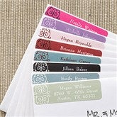 Damask Return Address Labels - 6910