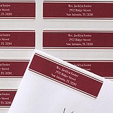 Executive Style Return Address Labels - 6931