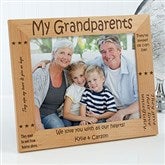 Sweet Grandparents Personalized Frame- 8x10 - 6998-L