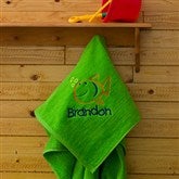 Go Fish! Beach Towel - Lime Green - 7119-G