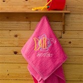 Go Fish! Beach Towel - Flamingo Pink - 7119-P