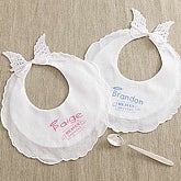 Heaven Sent Personalized Baby Bib - 7151