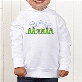 B is for Bug Personalized Toddler Hooded Sweatshirt - 7167-THS