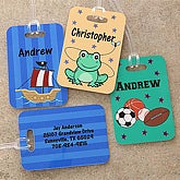 You Choose Personalized Luggage Tag 2 Pc Set - 7173