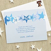 Birthday Star Thank You Cards - Blue - 7221-B