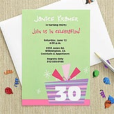 Birthday Celebration Custom Invitations - 7241